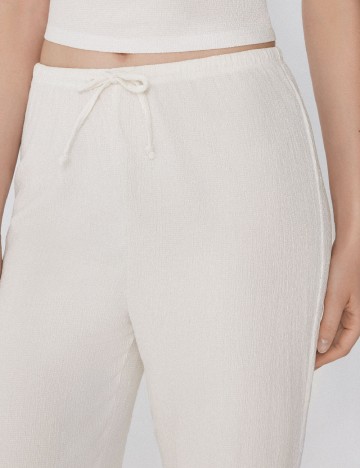 Pantaloni Tezenis, alb