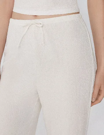 Pantaloni Tezenis, alb