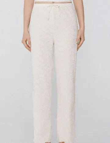 Pantaloni Tezenis, alb