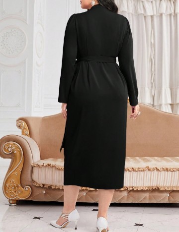 Rochie medie SHEIN CURVE, negru
