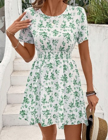 Rochie scurta SHEIN, alb