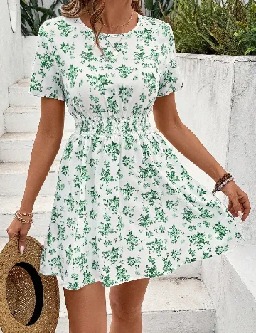 Rochie scurta SHEIN, alb