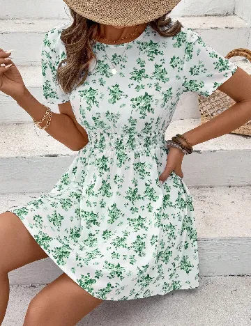Rochie scurta SHEIN, alb