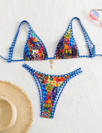 Costum de baie SHEIN, mix culori