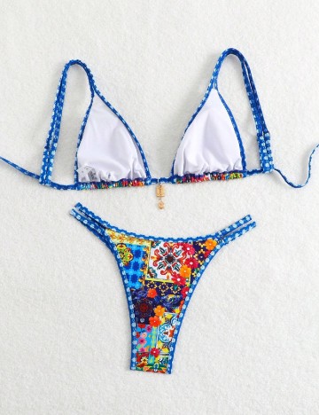 Costum de baie SHEIN, mix culori