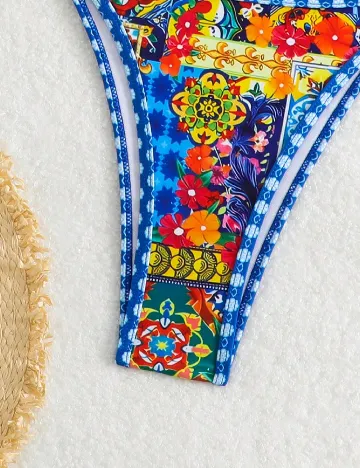 Costum de baie SHEIN, mix culori