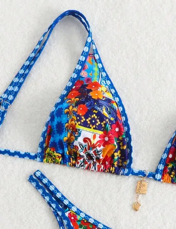 Costum de baie SHEIN, mix culori