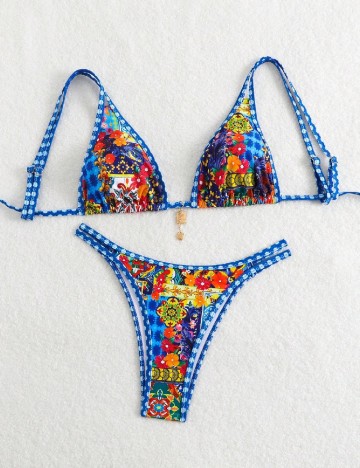 Costum de baie SHEIN, mix culori