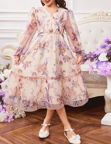 Rochie Shein Kids, crem