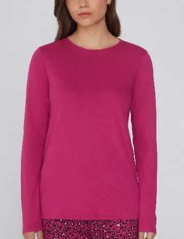 Bluza de pijama Tezenis, roz