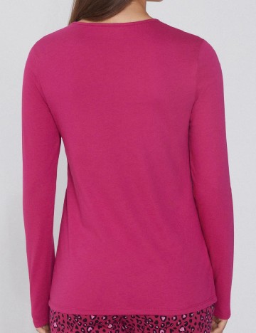 Bluza de pijama Tezenis, roz