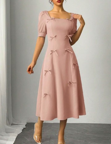 Rochie medie SHEIN, roz