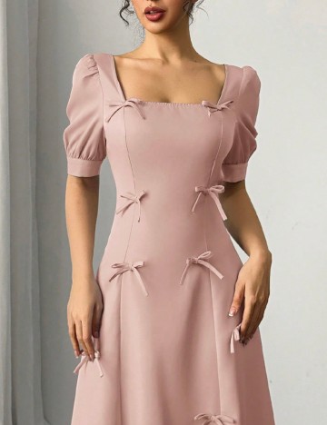 Rochie medie SHEIN, roz