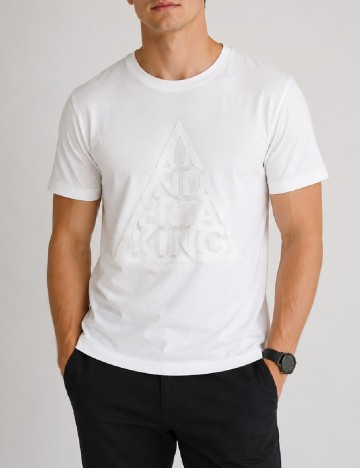 Tricou Pull&Bear, alb
