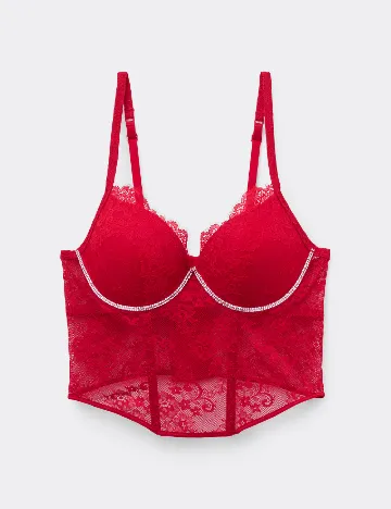 Corset Tezenis, rosu