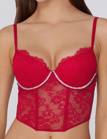 Corset Tezenis, rosu