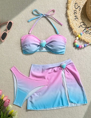 Costum de baie SHEIN, mix culori