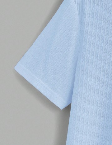 Tricou Neon Blanc, albastru