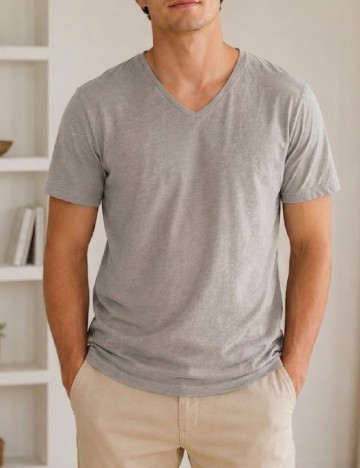 Tricou Bershka, gri
