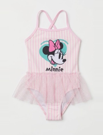 Costum de baie Disney, roz