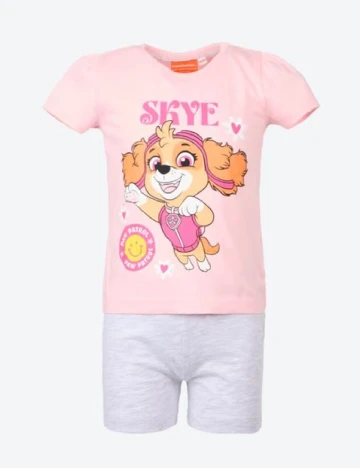 Pijama Nickelodeon, roz/gri