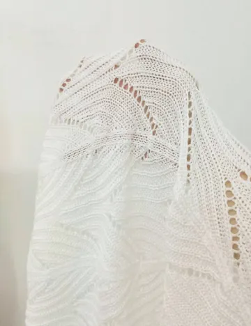 Rochie de plaja SHEIN, alb