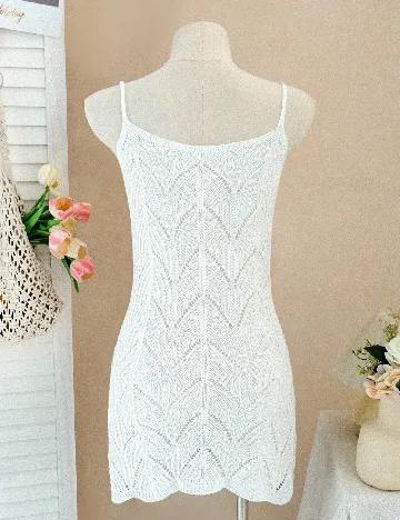 Rochie de plaja SHEIN, alb