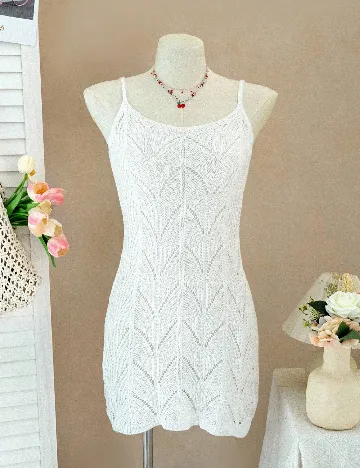 Rochie de plaja SHEIN, alb