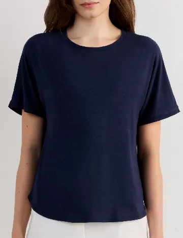 Tricou Intimissimi, bleumarin