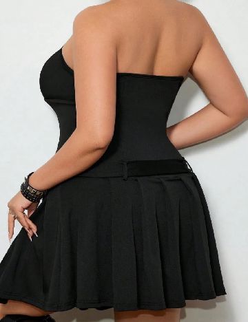 Salopeta SHEIN CURVE, negru