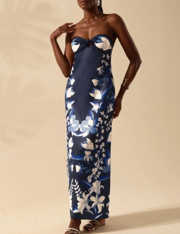 Rochie lunga SHEIN, albastru