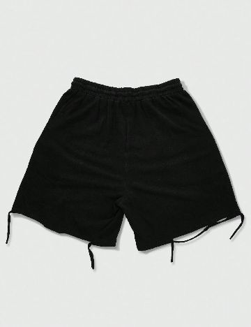 Pantaloni scurti Romwe, negru
