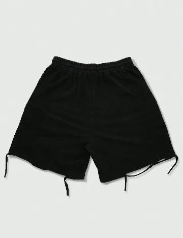 Pantaloni scurti Romwe, negru