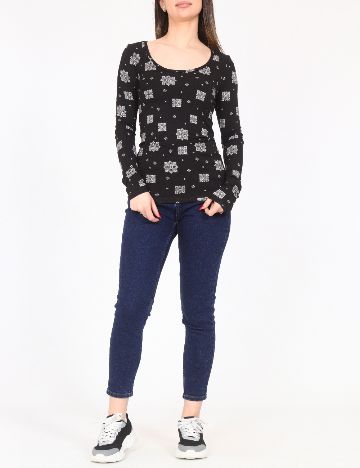 Bluza Tezenis, negru