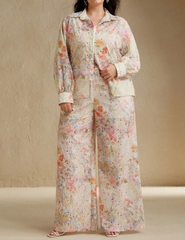 Compleu Anewsta Curve, floral print