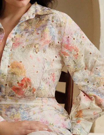 Compleu Anewsta Curve, floral print
