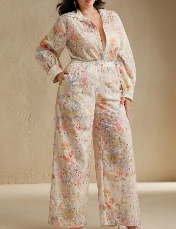 Compleu Anewsta Curve, floral print