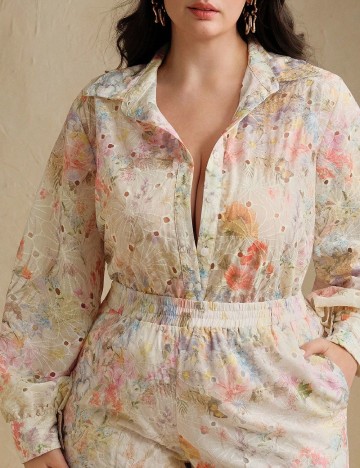 Compleu Anewsta Curve, floral print
