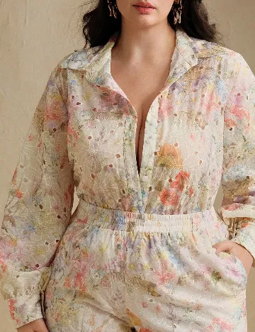 Compleu Anewsta Curve, floral print