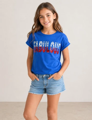 Tricou Zara, albastru
