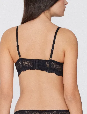 Sutien Tezenis, negru/maro