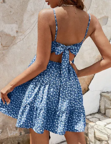 Rochie scurta SHEIN, albastru