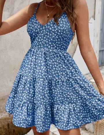 Rochie scurta SHEIN, albastru