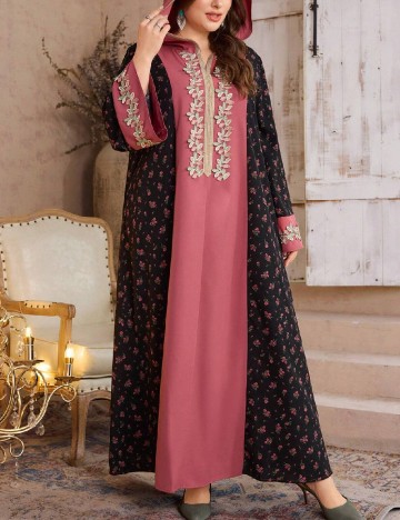 Rochie lunga SHEIN CURVE, mix culori