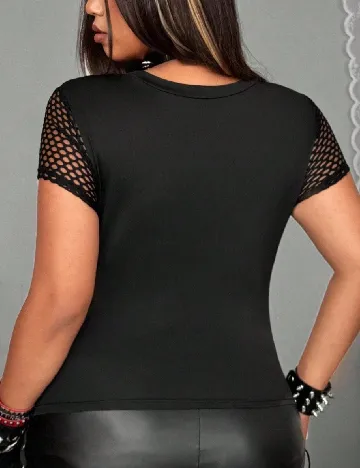 Tricou SHEIN CURVE, negru