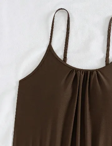 Costum de baie SHEIN, maro