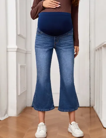 Blugi SHEIN Maternity, albastru