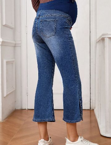Blugi SHEIN Maternity, albastru