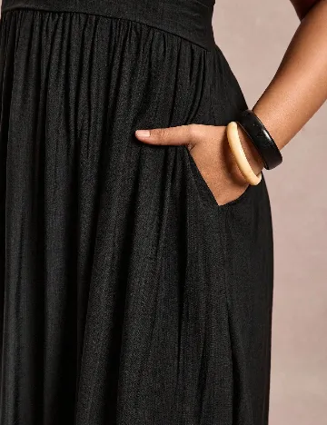 Rochie medie SHEIN CURVE, negru