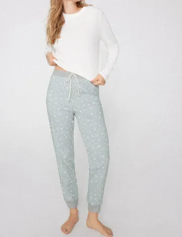 Pantaloni de pijama Tezenis, gri
